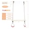 Playberg Kids Trapeze Swing Bar with Rings with Hanging Ropes QI003372 - alternate 7